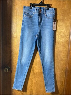 Sofia Vergara Skinny Jeans Lift & Sculpt Super Hi Rise Med Wash Sz 4